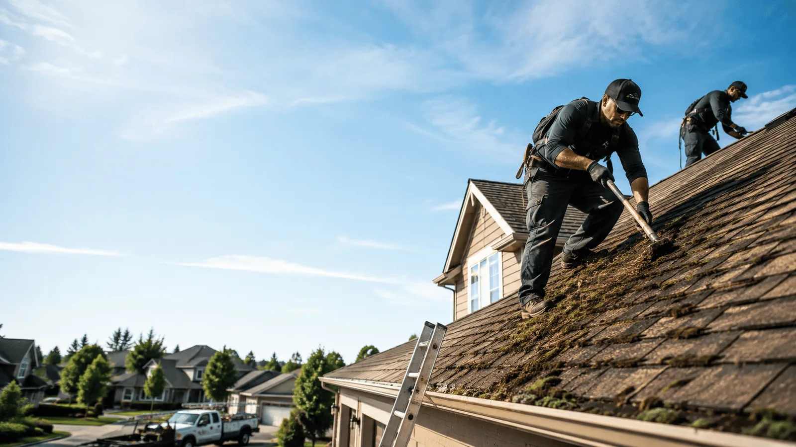 Roof Moss Removal in Wakeeney, KS near me
